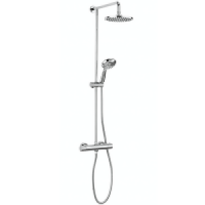 Homebase  Bathstore Metro Thermostatic Shower Mixer Set