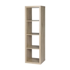 Clever Cube 4x1 Storage Unit - Oak