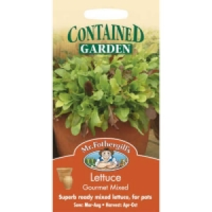 Mr. Fothergills Lettuce Gourmet Mixed Vegetable Seeds