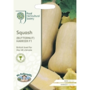 RHS Squash (Butternut) Harrier F1 Seeds