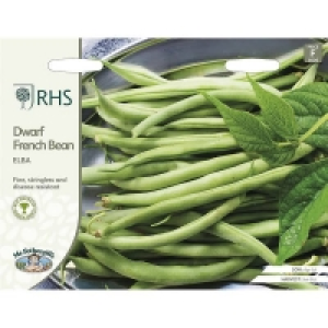 RHS French Bean Elba Seeds