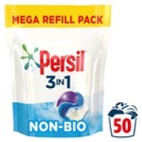 Ocado  Persil 3 in 1 Laundry Washing Capsules Non Bio 50 Wash