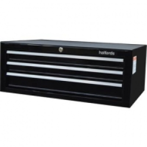 Halfords  Halfords 3 Drawer Middle Chest - Black 574118