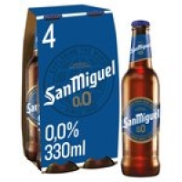 Ocado  San Miguel Alcohol Free Lager Beer Bottles