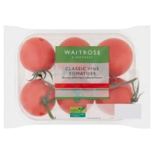 Waitrose  Waitrose Classic Vine Tomatoes450g