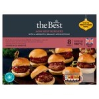 Morrisons  Morrisons The Best Mini Burgers With Smokehouse Ketchup