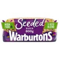 Morrisons  Warburtons Seeded Batch Bread