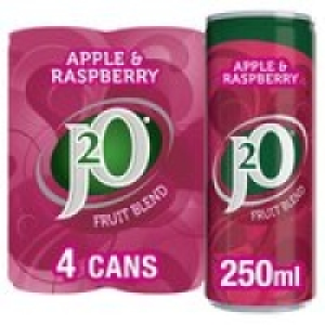 J2O Apple & Raspberry 4 Cans £2.20
