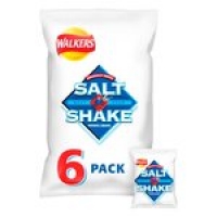 Morrisons  Walkers Salt & Shake Multipack Crisps 