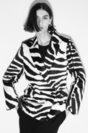 Oversized double-breasted blazer £22.00