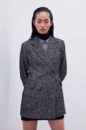 Double-breasted blazer £30.00