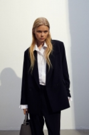 Double-breasted blazer £25.00