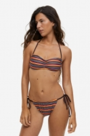 Padded bandeau bikini top £8.00