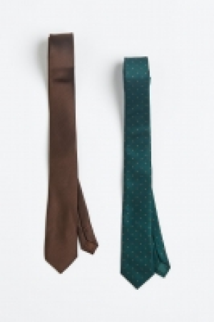 2-pack satin ties £9.00