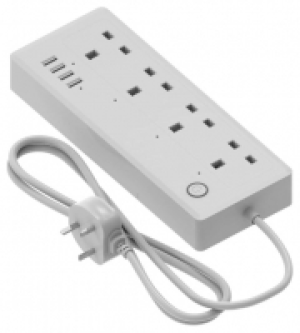 Calex Smart 4-way Powersocket + USB