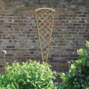 Wickes Traditional Fan Trellis - 600 x 1800mm