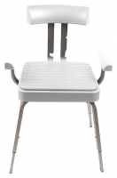 Wickes  Croydex Serenity Adjustable Shower Chair - White