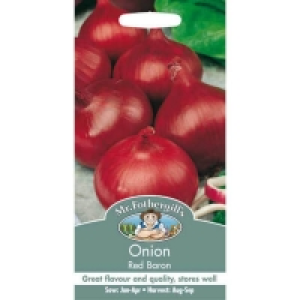 Mr. Fothergills Onion Red Baron (Allium Cepa) Bulbs