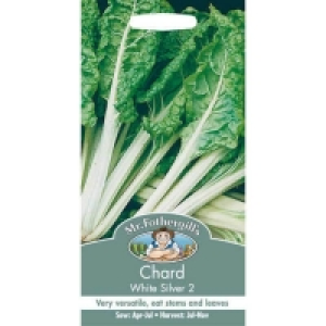 Mr. Fothergills Chard White Silver 2 Seeds