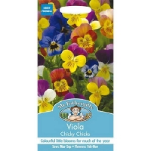 Mr. Fothergills Viola Chicky Chicks Seeds