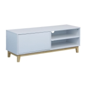 Malmo Large TV Unit White 1 Door 2 Shelves £69.00