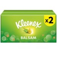 Morrisons  Kleenex Balsam Tissues 2 pack 