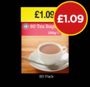 Budgens  JANUARY SALE: Tea Bags