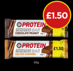 Budgens  JANUARY SALE: Protein Bar Chocolate Peanut, Salted Caramel