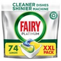 Ocado  Fairy Platinum All in One Lemon Dishwasher Tablets