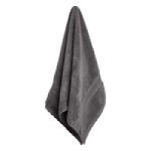 Ocado  M&S Super Soft Antibacterial Cotton, Bath Towel, Charcoal