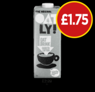 Oatly Barista Edition