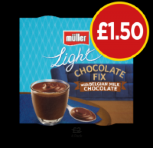 Budgens  Müller Light Chocolate Fix