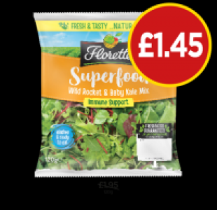 Budgens  Florette Superfood Wild Rocket & Baby Kale Mix