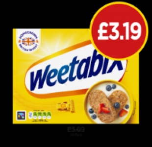 Weetabix £3.19