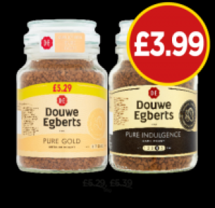 Douwe Egberts Pure Gold, Pure Indulgence £3.99
