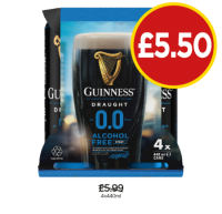 Budgens  Guinness Draught 0.0 Alcohol Free