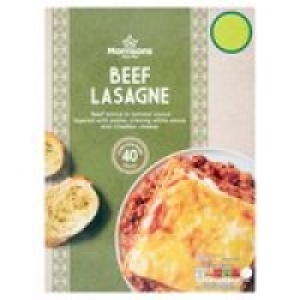Morrisons Beef Lasagne  £1.89