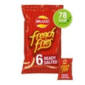 Walkers French Fries Ready Salted Multipack Snacks Crisps £2.20