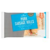 Morrisons  Morrisons 6 Fresh Bake Pork Sausage Rolls
