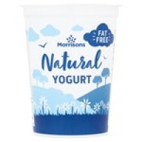 Morrisons  Morrisons Fat Free Natural Yogurt