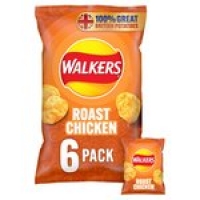 Morrisons  Walkers Roast Chicken Multipack Crisps 