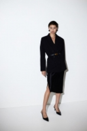 Double-breasted blazer £14.00