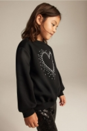 Motif-detail sweatshirt £6.00