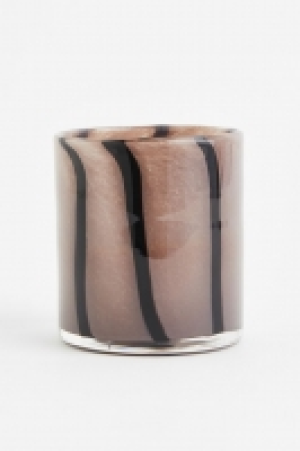 Glass tealight holder £4.00