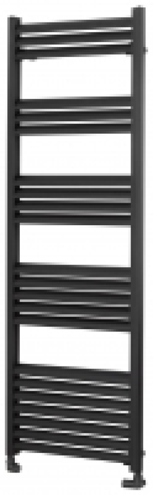 Wickes  Towelrads Eton Matt Black Towel Radiator - 1800 x 500mm