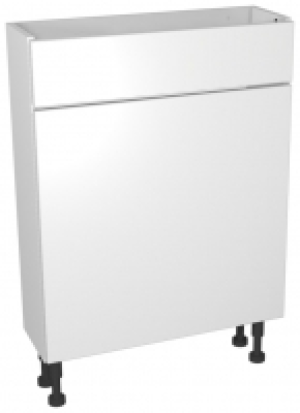 Wickes  Wickes Vienna White Modern Compact WC Unit - 600 x 735mm