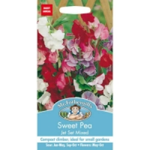 Mr. Fothergills Sweet Pea Jet Set Mixed Seeds