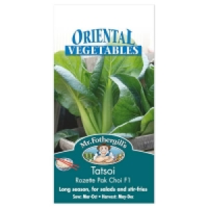 Mr. Fothergills Tatsoi Rozette Pak Choi F1 Seeds