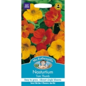 Mr. Fothergills Nasturtium Tom Thumb Seeds