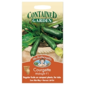 Mr. Fothergills Courgette Midnight F1 Seeds